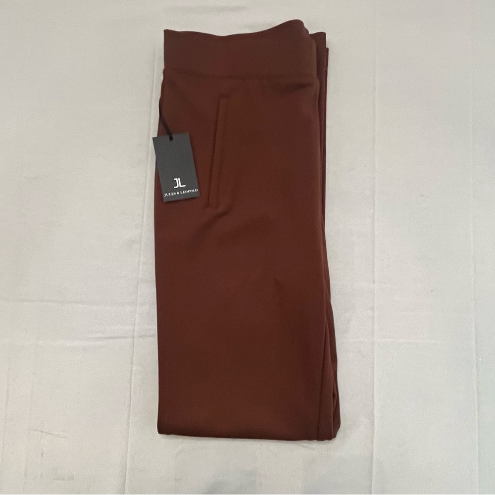 🆕 ✨ Jules & Leopold Brown Straight Leg Pants ✨ 🆕 - Picture 6 of 9